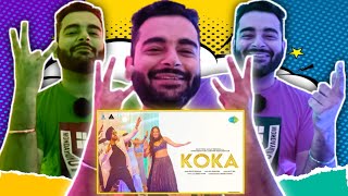 Koka | Diljit Dosanjh | Sargun Mehta | Babe Bhangra Paunde Ne | TRENDING REACTION