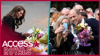 Prince William & Kate Middleton Make First Solo Appearance As The Prince & Princess Of Wales