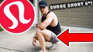 LULULEMON SURGE SHORT 6" REVIEW!!! (ARE THEY GOOD???)