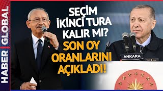 Cumhurbaşkanlığı Seçimi İkinci Tura Kalır Mı? İşte Erdoğan ve Kılıçdaroğlu'nun Oy Oranları...