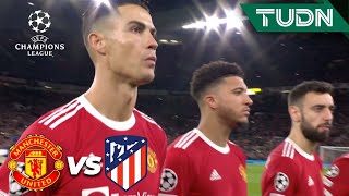 ¡Retumba Old Trafford! | Man United 0-0 Atl Madrid | UEFA Champions League 2022 - 8vos | TUDN