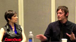 The Walking Dead - Interview with Norman Reedus and Gale Anne Hurd