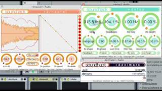 SoundHack binaural decimate and delay under Live 8.21