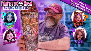 Monster High Buried Secrets Series 2 Scare-mester Style Mystery Doll | Who Will We Get?