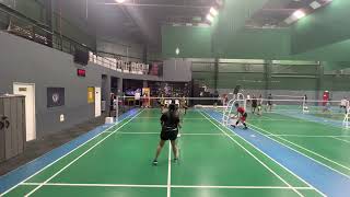 Badminton-DPS: LeaDan vs. Wena/Sharon