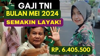 Gaji TNI Bulan Mei 2024 Semakin Layak! Segini yang Diterima Pangkat Tamtama, Bintara, hingga Perwira