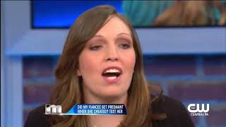 Maury 05 Teen Vanity and her mother, Amanda, confront baby daddy Tommy and demand