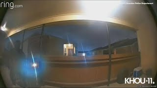 Raw video: Gunmen claiming to be Houston police storm apartment during home invasion