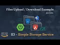 Spring Boot With Amazon S3 : File Upload & Download Example | S3 Bucket | JavaTechie