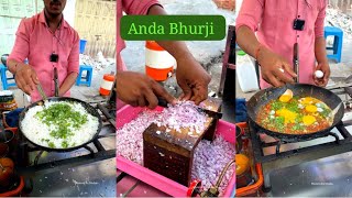 Fastest Making Of Anda Bhurji 🥚| Pune Street Food