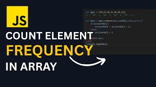 JavaScript Interview Question | Count Frequency of Numbers in Array #javascript