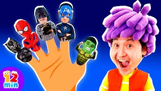 SuperHero Finger Family Song + More - Yayakids TV