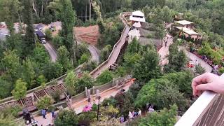 Top Level View of Anavista Tower at Anakeesta in Gatlinburg, Tennessee