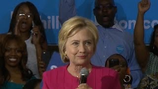 Full Video: Clinton tells voters not to get "complacent"