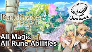 Rune Factory 4 - All Magic \u0026 Rune Abilities Locations