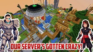 Our Minecraft Server Is JAM-PACKED WITH AWESOME STUFF