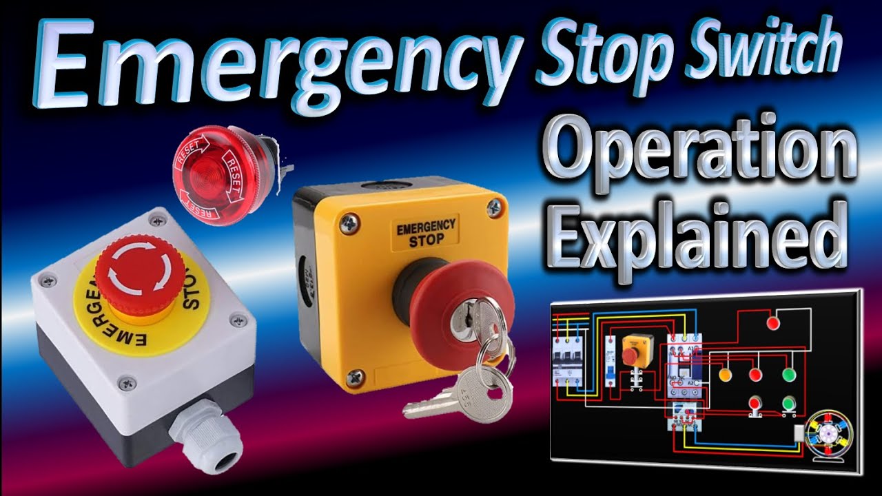 Wire Emergency Stop Button At Justin Goodenough Blog