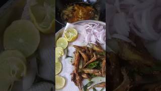 Crispy nethili fish fry recipe 😋 #shorts #food #viralrecipe