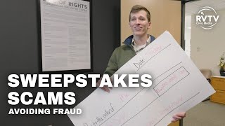 Avoiding Fraud Sweepstakes Scam