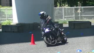 第６３０回　へなちょこライダー走行会　キュベレイさん　８の字練習