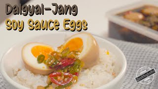 [SUB] Simple Korean Side Dish with Eggs and Soy Sauce /  Soy Sauce Eggs / Dalgyal-Jang