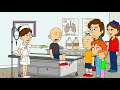 Classic Caillou Misbehaves At His Flu Shot  (MOST VIEWED VIDEO)