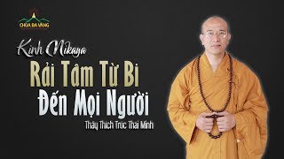 Rải Tâm Từ Bi - Kinh Nikaya Giảng Giải | Thầy Thích Trúc Thái Minh