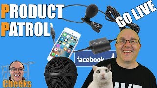 Facebook Live Microphone: Ik Multimedia iRig Lav Mic Review