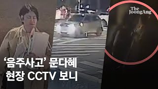 '음주운전' 문다혜, 깜빡이 안 켜고 끼어들다 사고…걸어서 파출소로