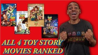 All 4 Toy Story Movies Ranked (with Toy Story 4)