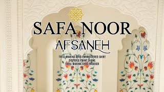 SAFA NOOR ( AFSANEH ) winter collection 2023 #qiratcollection #safanoor #afsaneh