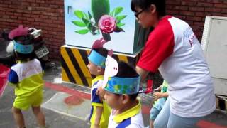 新竹市漢聲幼兒園~小袋鼠班(2015.10.8雙十遊行)