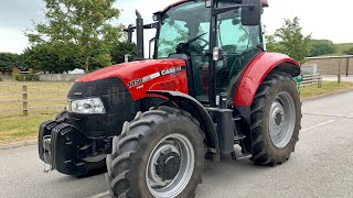 Case Farmall 105U pro tractor walk around video! Only 469 hours from new!