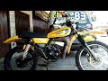 Modifikasi  MOtor  trail adventure  clasik yamaha dt 100