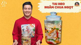 (MÓN TẾT) Tai Heo Ngâm Chua Ngọt Giòn Sật Sật Cả Nhà Mê | Cùng Cháu Vào Bếp