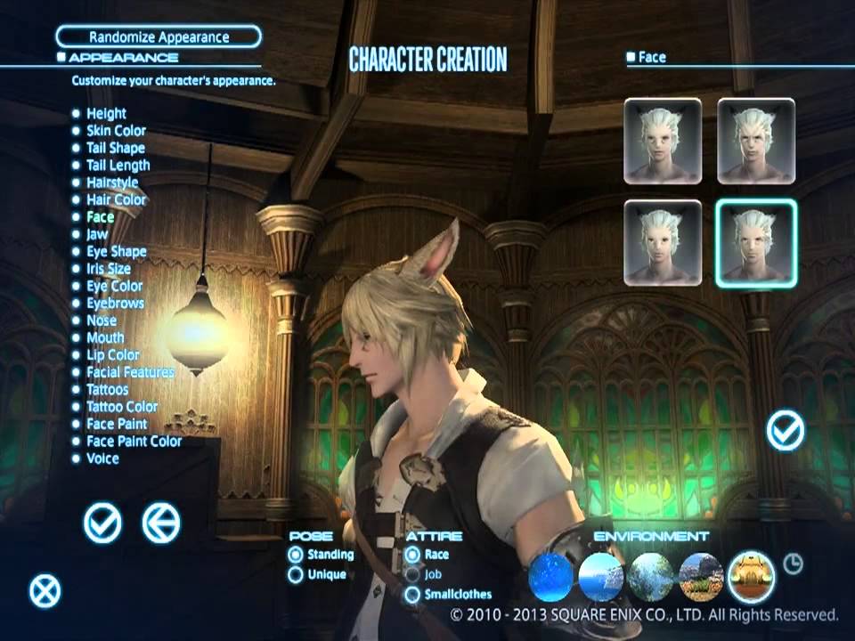 PC - Final Fantasy XIV: A Realm Reborn Character Creation Benchmark ...