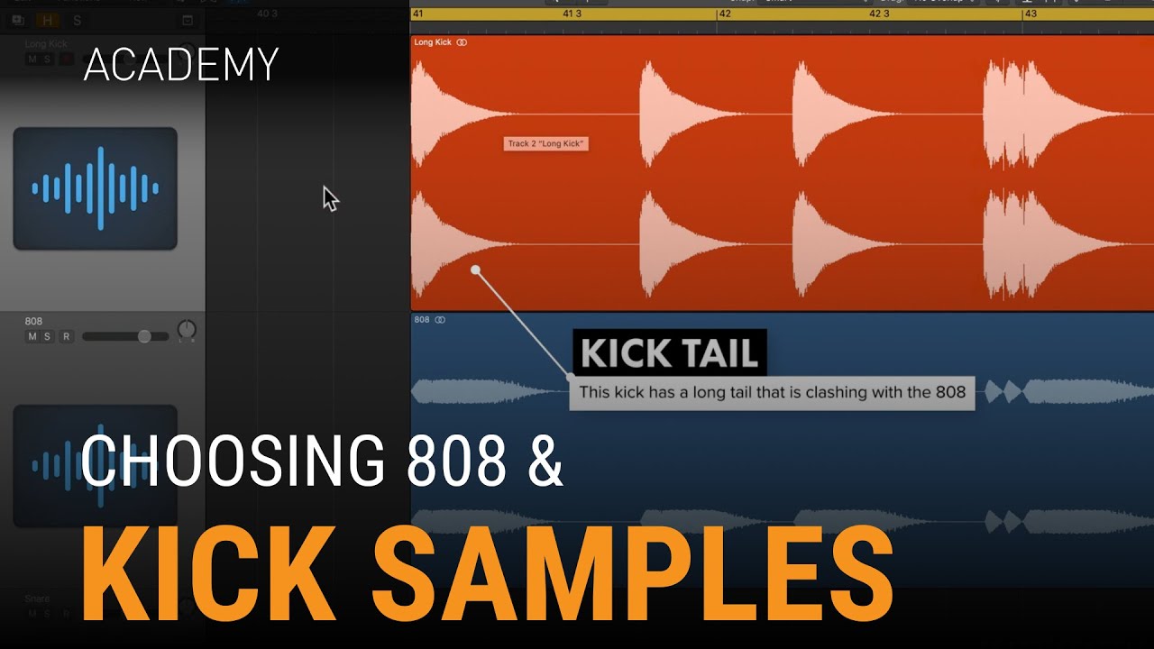 808 Deep Dive - Choosing Proper 808 + Kick Samples | Slate Academy ...