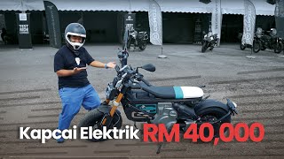 Pandang Pertama:  BMW CE 02 - Kapcai Elektrik RM 40K