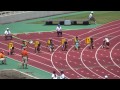 ２０１０千葉県国体最終選考　少年b男子１００ｍ決勝