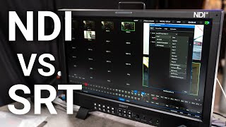 NDI vs. SRT: Was sind die unterschiedlichen Workflows | Teltec NDI