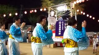 江州音頭 泉北秋月会 八重富士 2019/8/4 深井中町西盆踊り