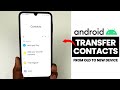 (2026) Transfer Contacts From Old Android To New Android Phone