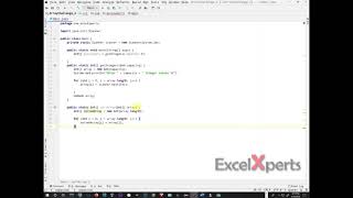 Java Array Sort - Michael Pomeroy