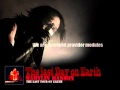 Marilyn Manson - The last day on Earth [acoustic live with Lyrics]