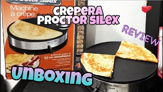 CREPERA PROCTOR SILEX 38400 - Unboxing y Review