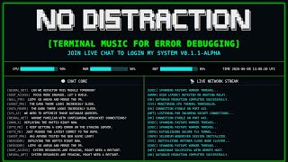 Cyberpunk Debugging Deep Work Music – Flow State Coding Session