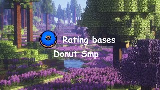 Donut Smp Live | Rating Bases | FFA | Donations | Building A Base