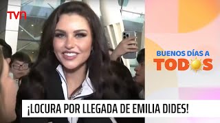 Emilia Dides...CHILEEEEEEE: Así fue la gran llegada de la miss al país | Buenos días a todos