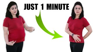 Just 1 Min Easy Exercise To Lose Belly Fat In 7 Days