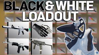 The BEST BLACK and WHITE Themed CS2 Loadout! Cheap \u0026 Expensive